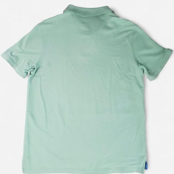 NWOT - IZOD Men's Turquoise Polo Shirt - Picture 2 of 6